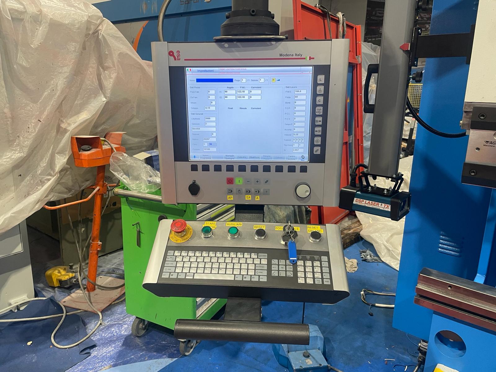 Piegatrice usata MECOS ELEKTRA 40-2000 cnc 7 assi in vendita - foto 2