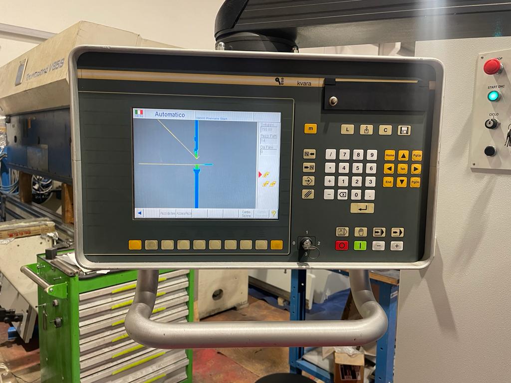 Piegatrice usata MECOS SYNCRO 30-1250 cnc 4 assi in vendita - foto 2