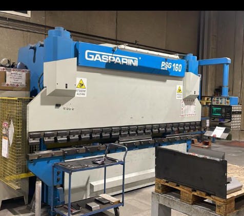 Piegatrice usata GASPARINI PSG 160-4000 cnc 4 assi in vendita - foto 1