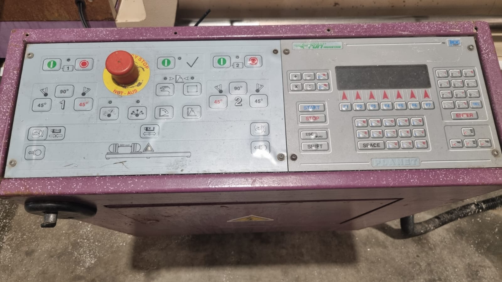Troncatrice doppia testa FOM Blitz 45B CE in vendita - foto 4