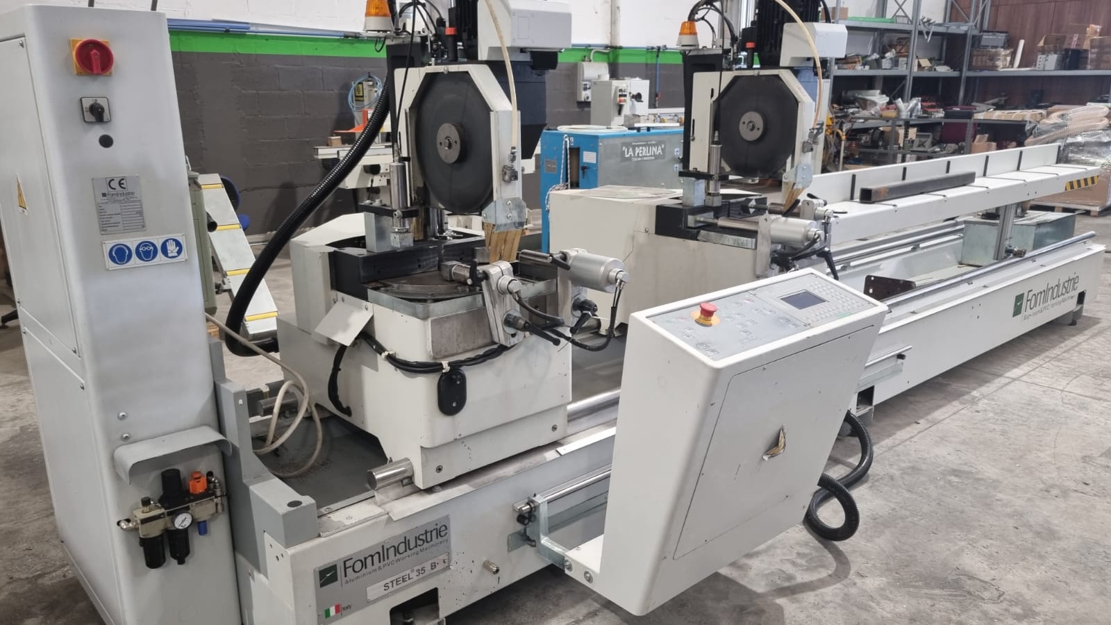 Troncatrice doppia testa FOM Steel 35 B in vendita - foto 9