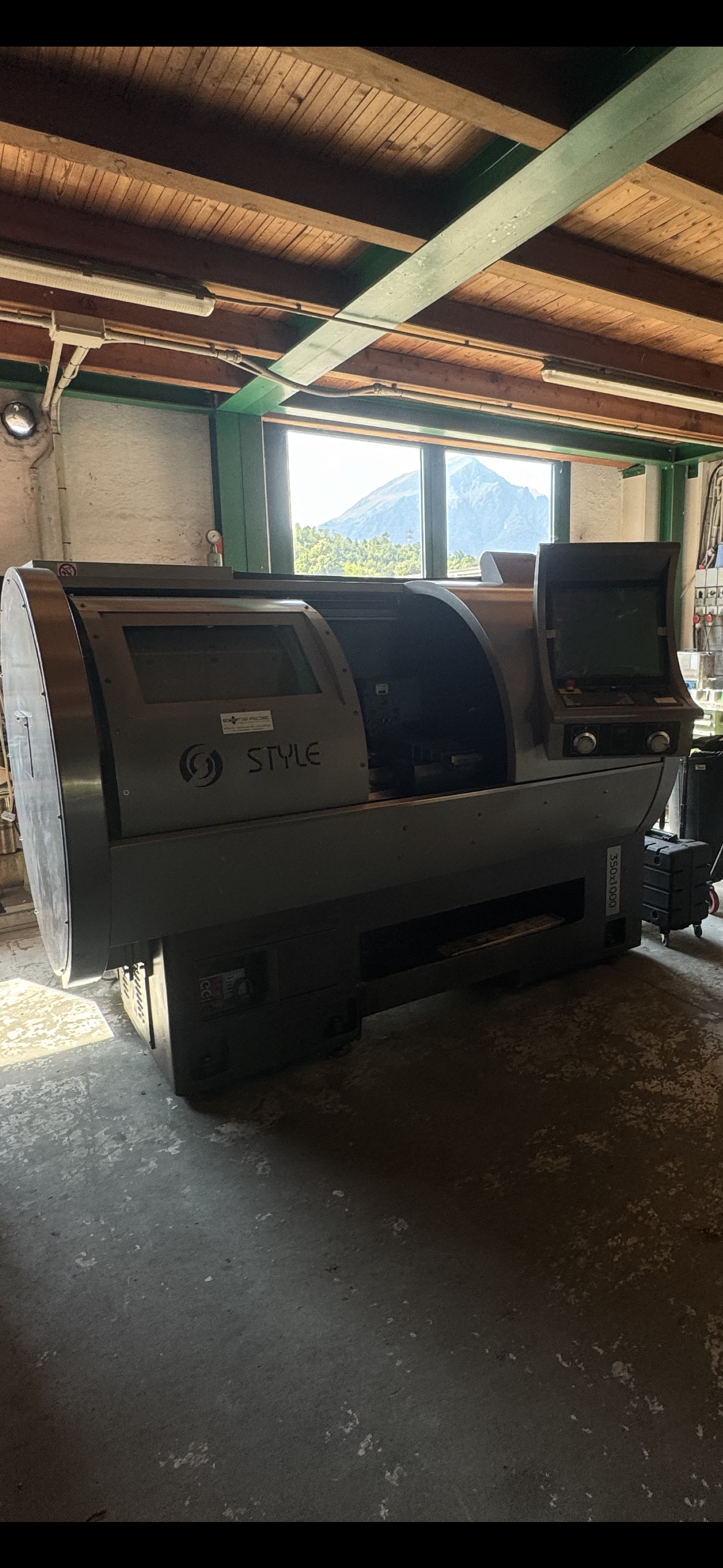  TORNIO STYLE CNC 350x1000 REVISIONATO in vendita - foto 1