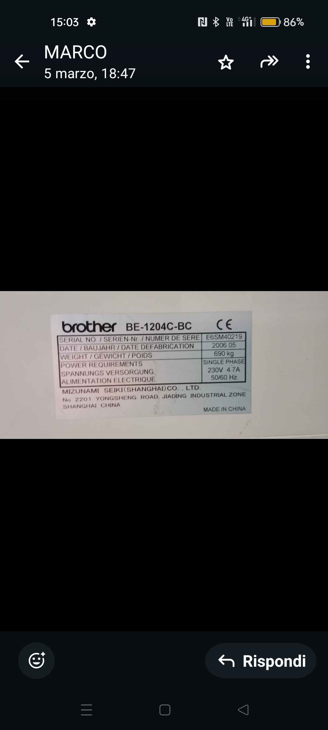 4 teste Brother  in vendita - foto 2