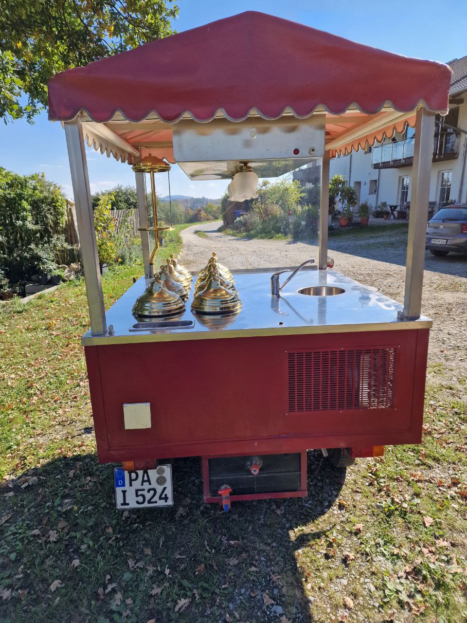 Ercolino Moto Guzzi Gelato Ice Cream Cart in vendita - foto 6