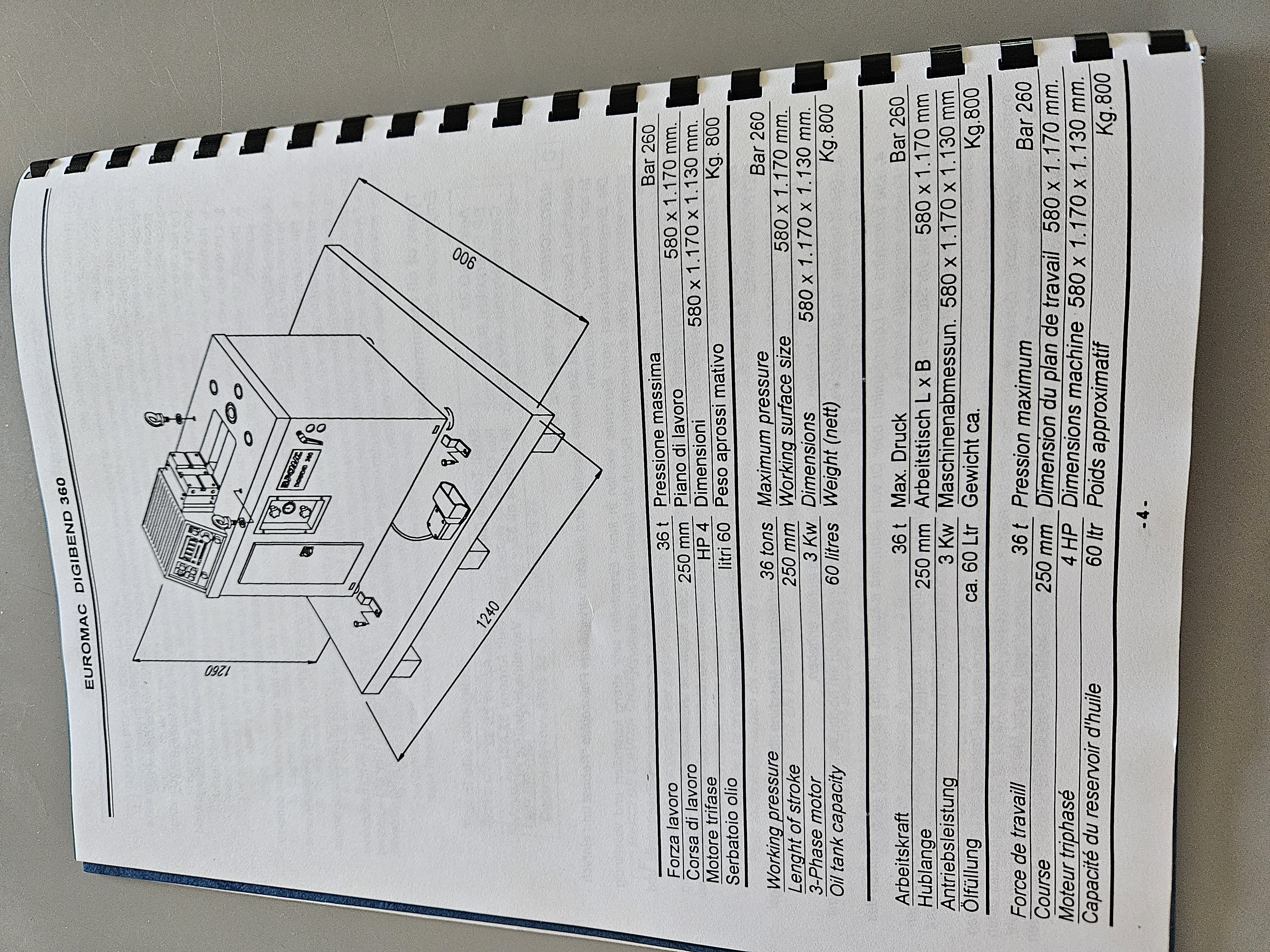 EUROMAC  Digibend 360 in vendita - foto 2