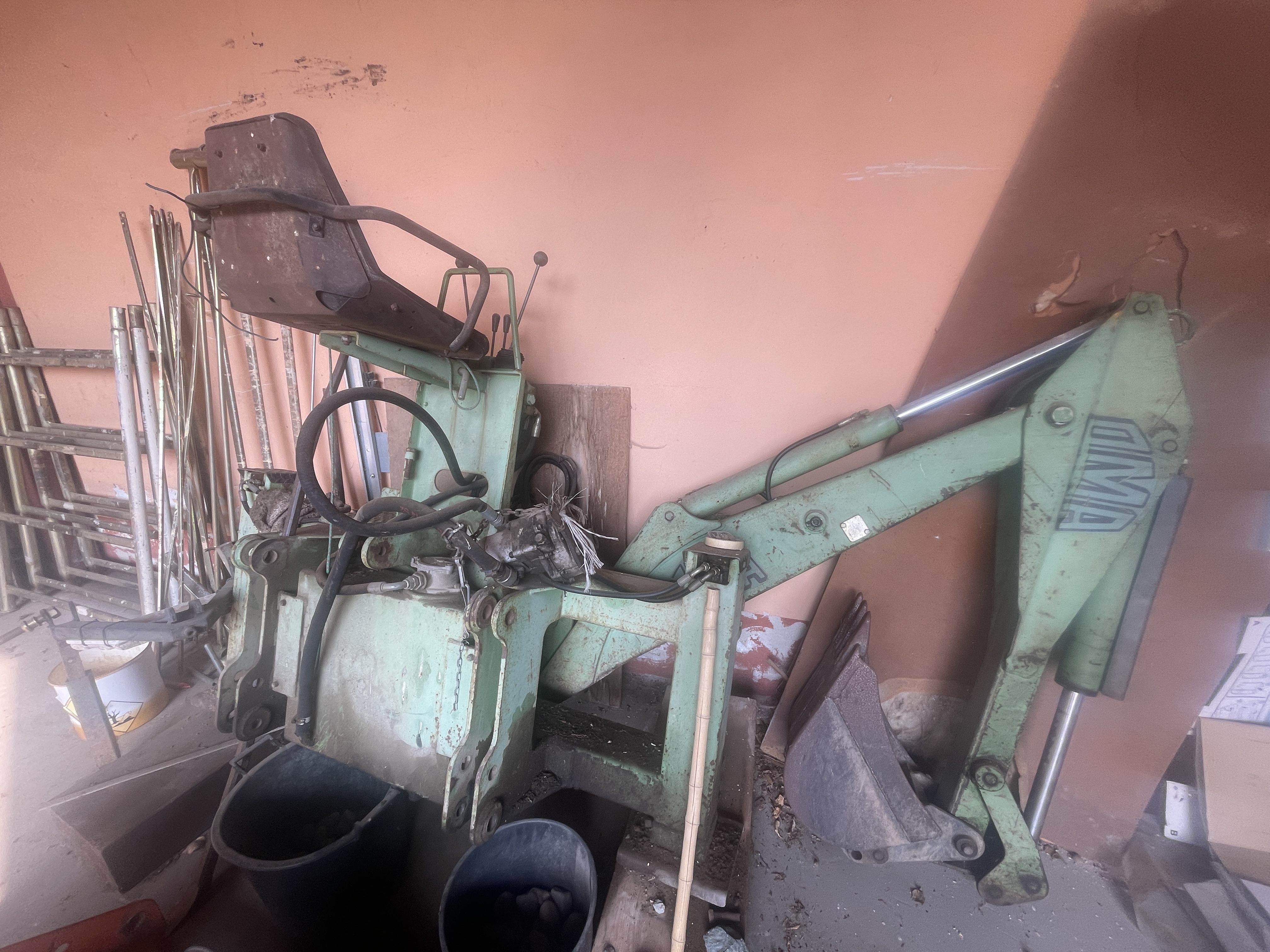 retroescavatore da trattore OMA in vendita - foto 4