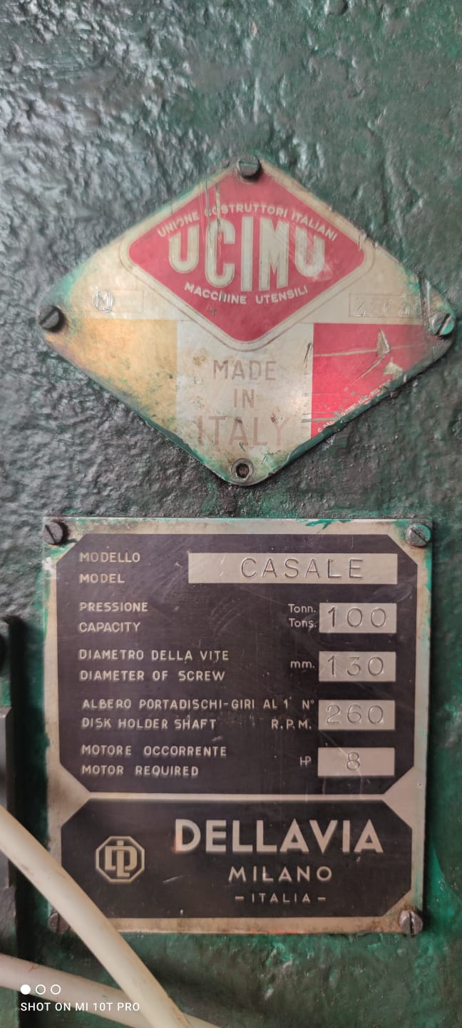 Bilancere "Dellavia" 100 Ton in vendita - foto 4