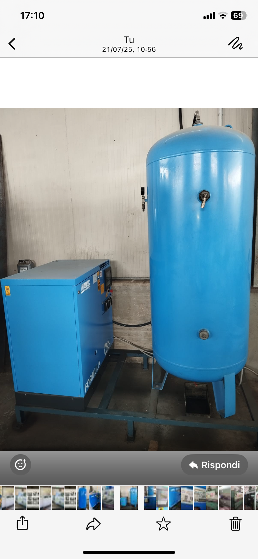 Compressore aria ABAC in vendita - foto 1