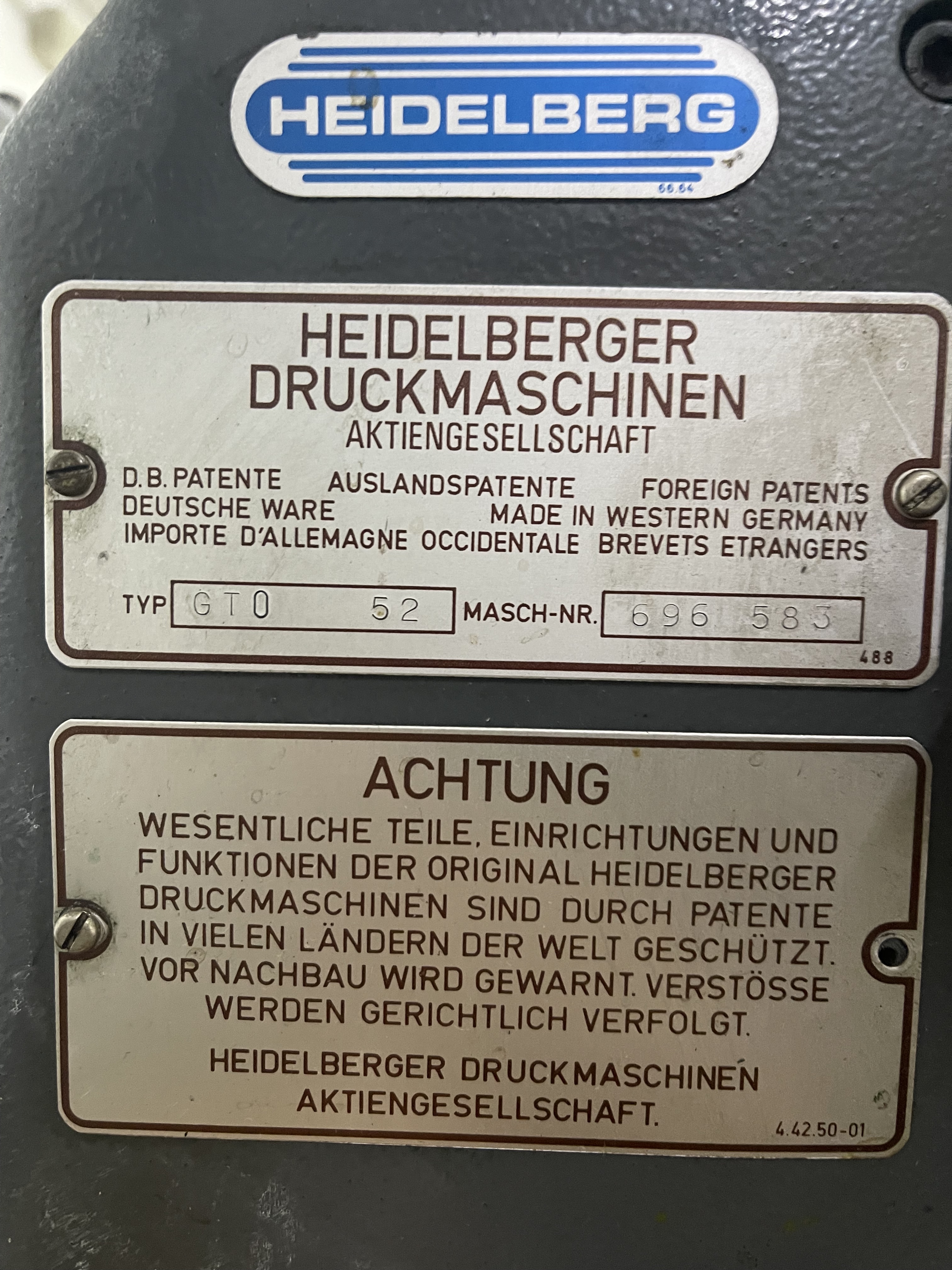 HEIDELBERG GTO 52 in vendita - foto 5