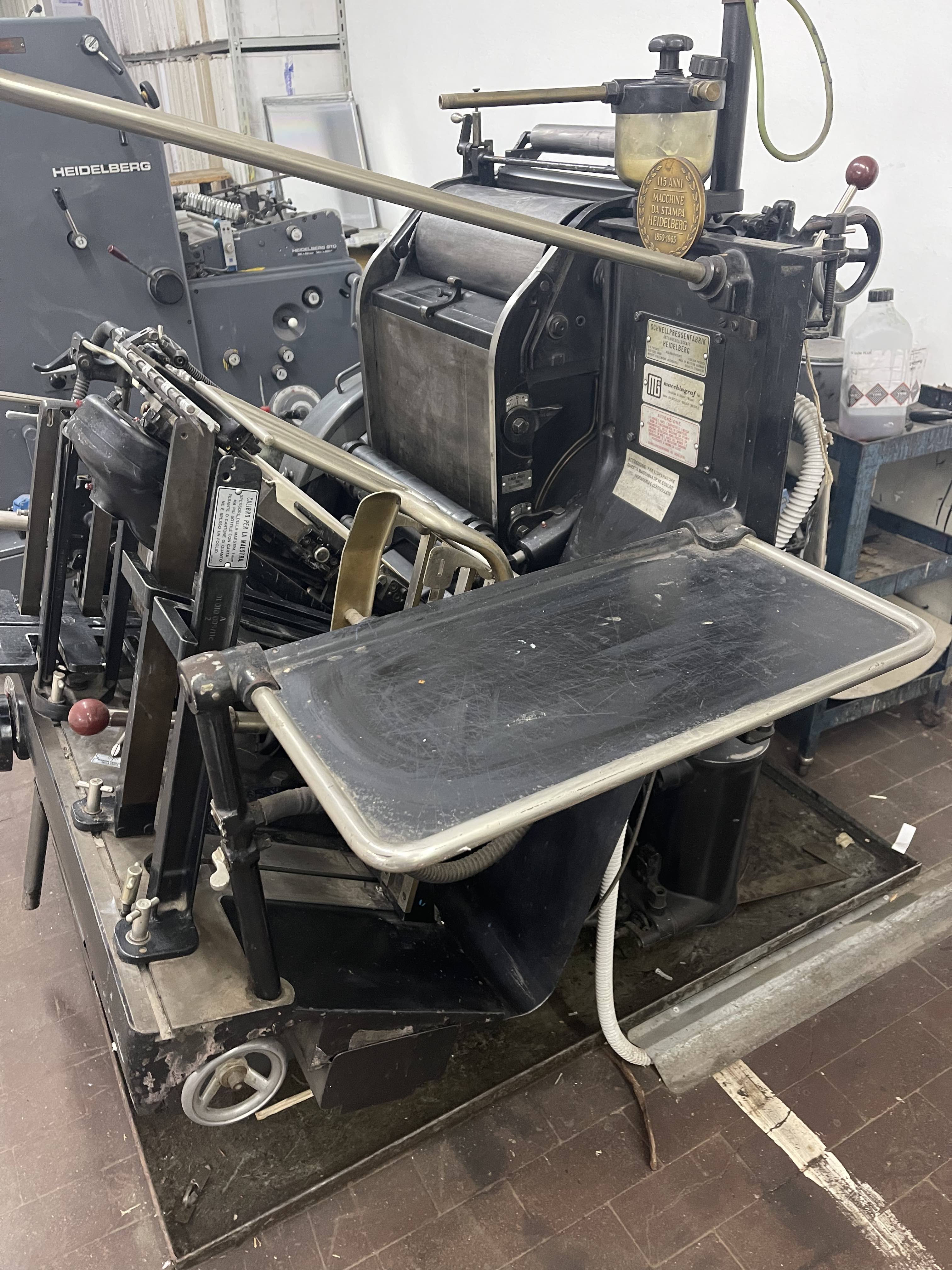 HEIDELBERG MULINELLO Tiegel GT A3 in vendita - foto 3