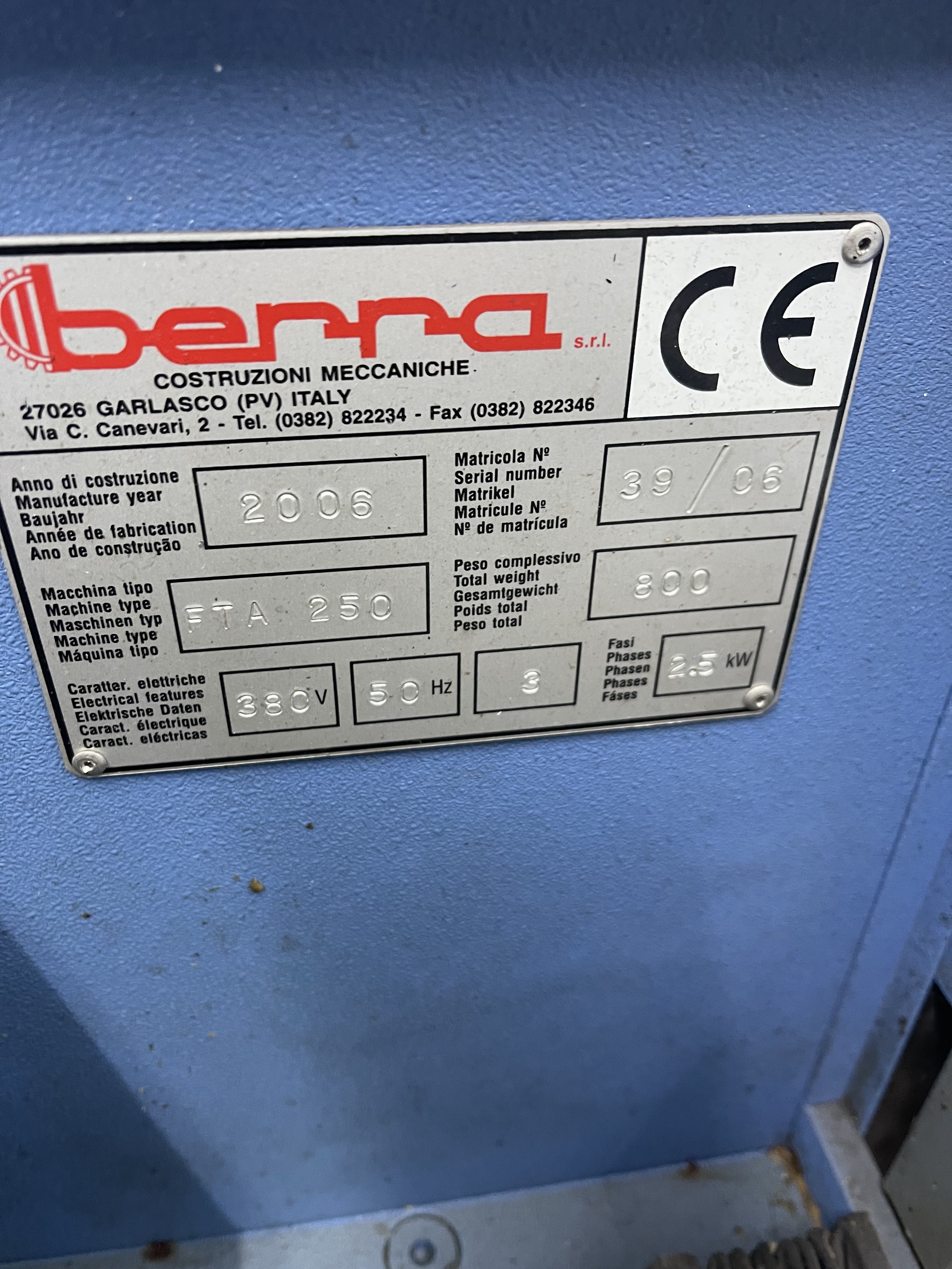 BERRA S250 in vendita - foto 7