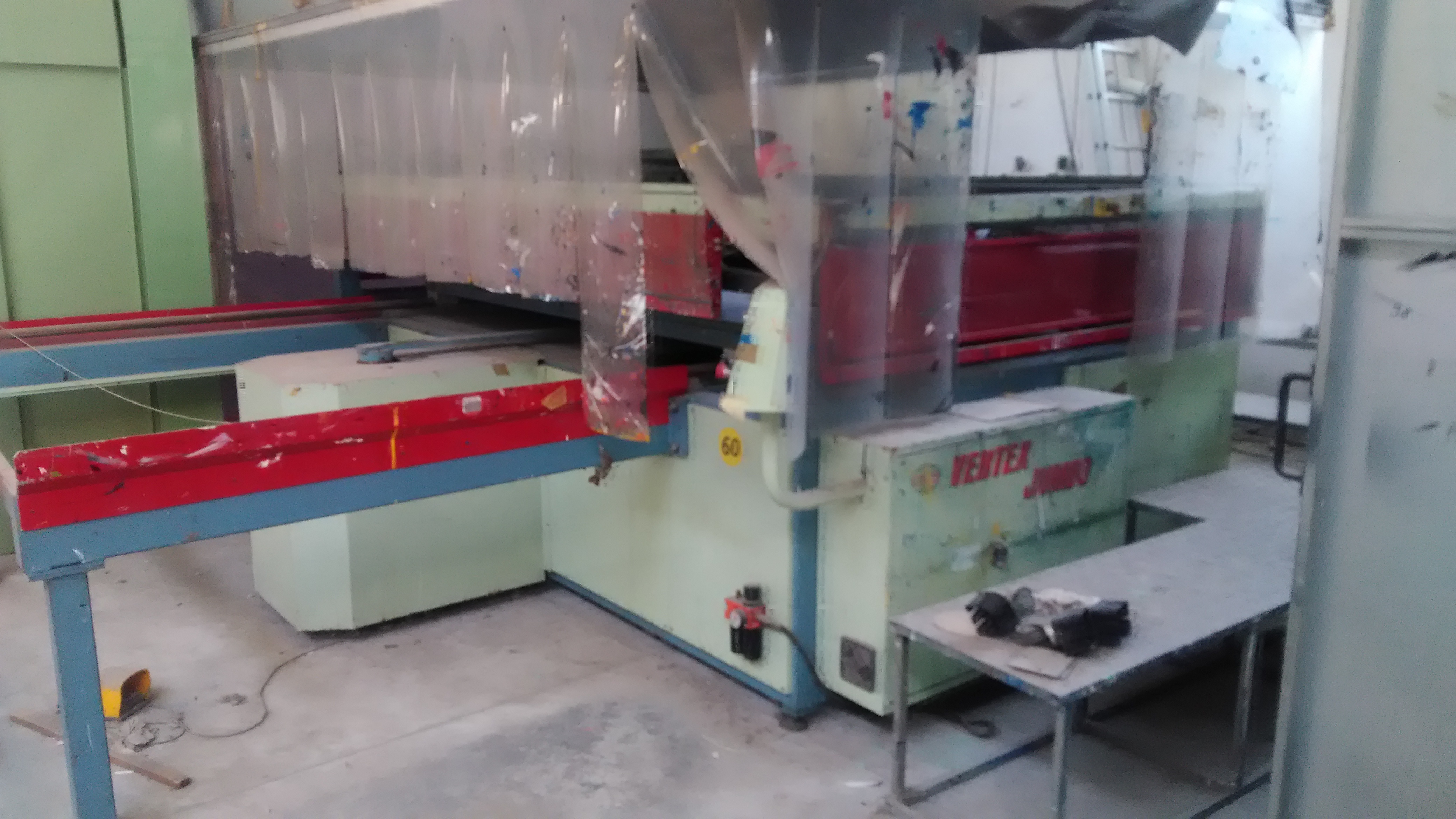 MACCHINA SERIGRAFICA VERTEX JUMBO 160X220 CM in vendita - foto 2