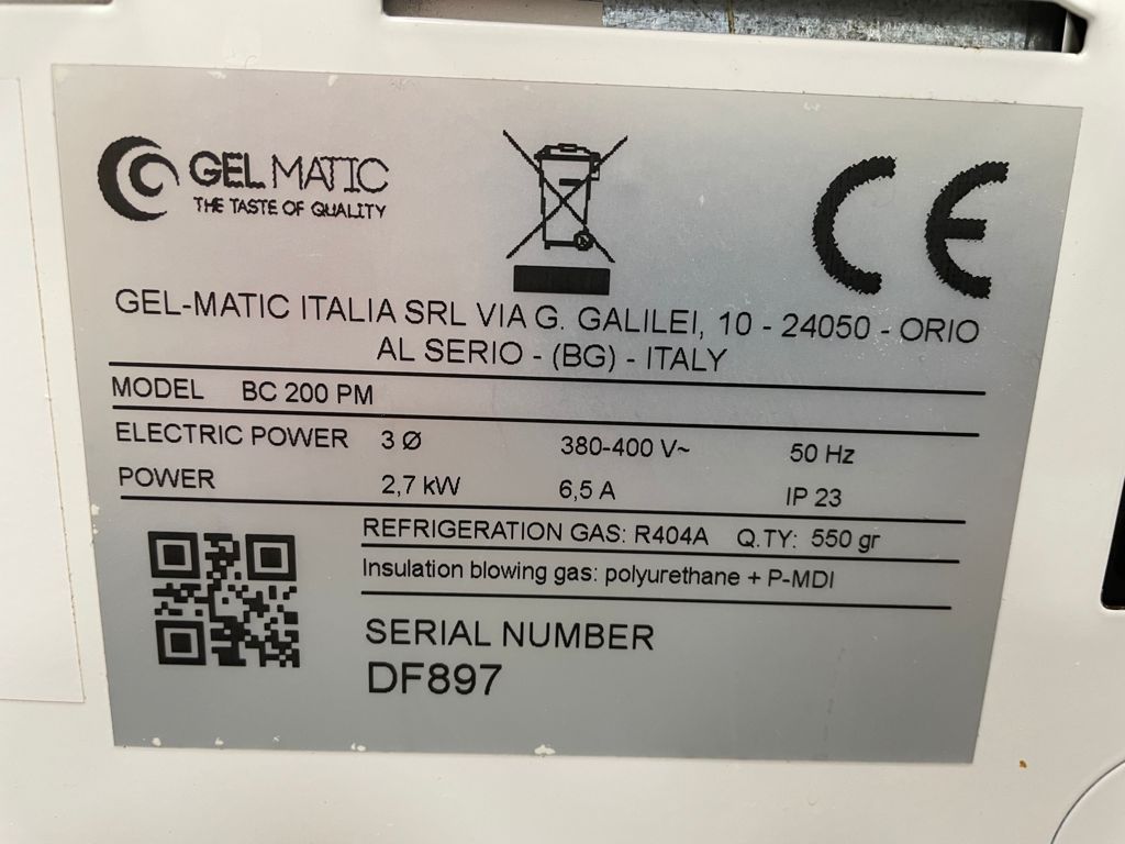 Macchina Gelato Soft "Gelmatic" 2 bracci in vendita - foto 3