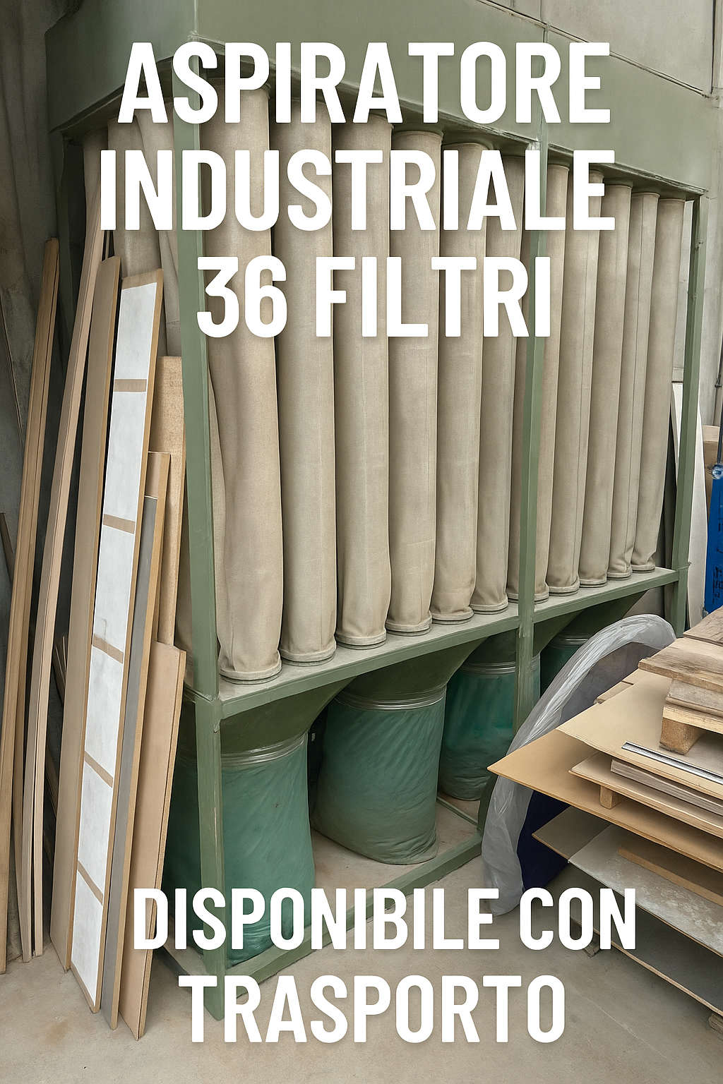 Aspiratore Industriale per Falegnameria  in vendita - foto 5