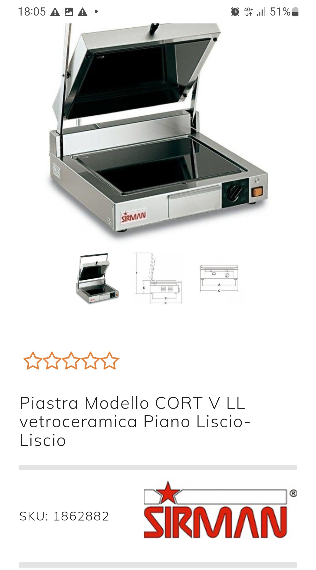 Piastra in vetroresina professionale in vendita - foto 1