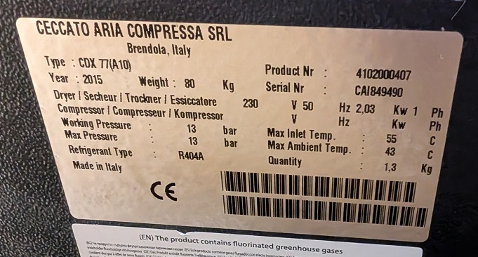 ESSICATORE in vendita - foto 2