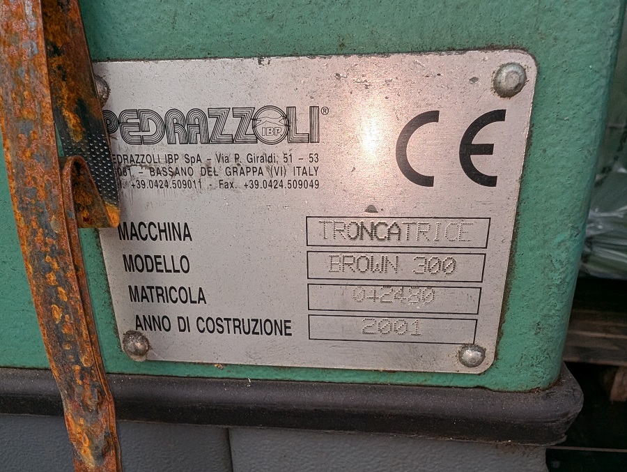 TRONCATRICE PER IL FERRO in vendita - foto 2