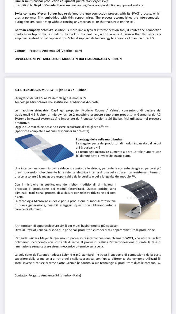 produzione di pannelli solari ( celle)  in vendita - foto 3