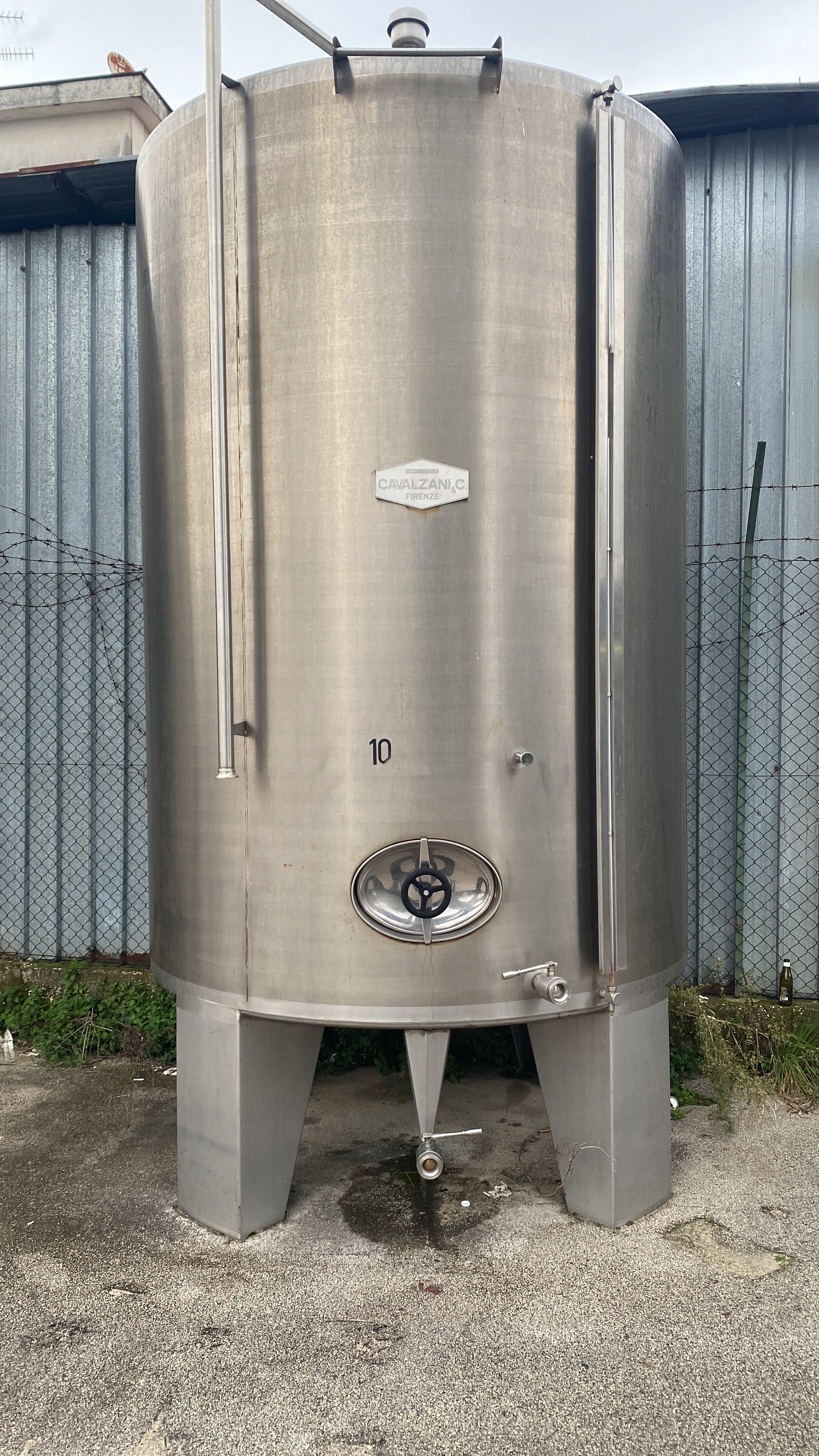 serbatoi in acciaio inox hl 100  in vendita - foto 2