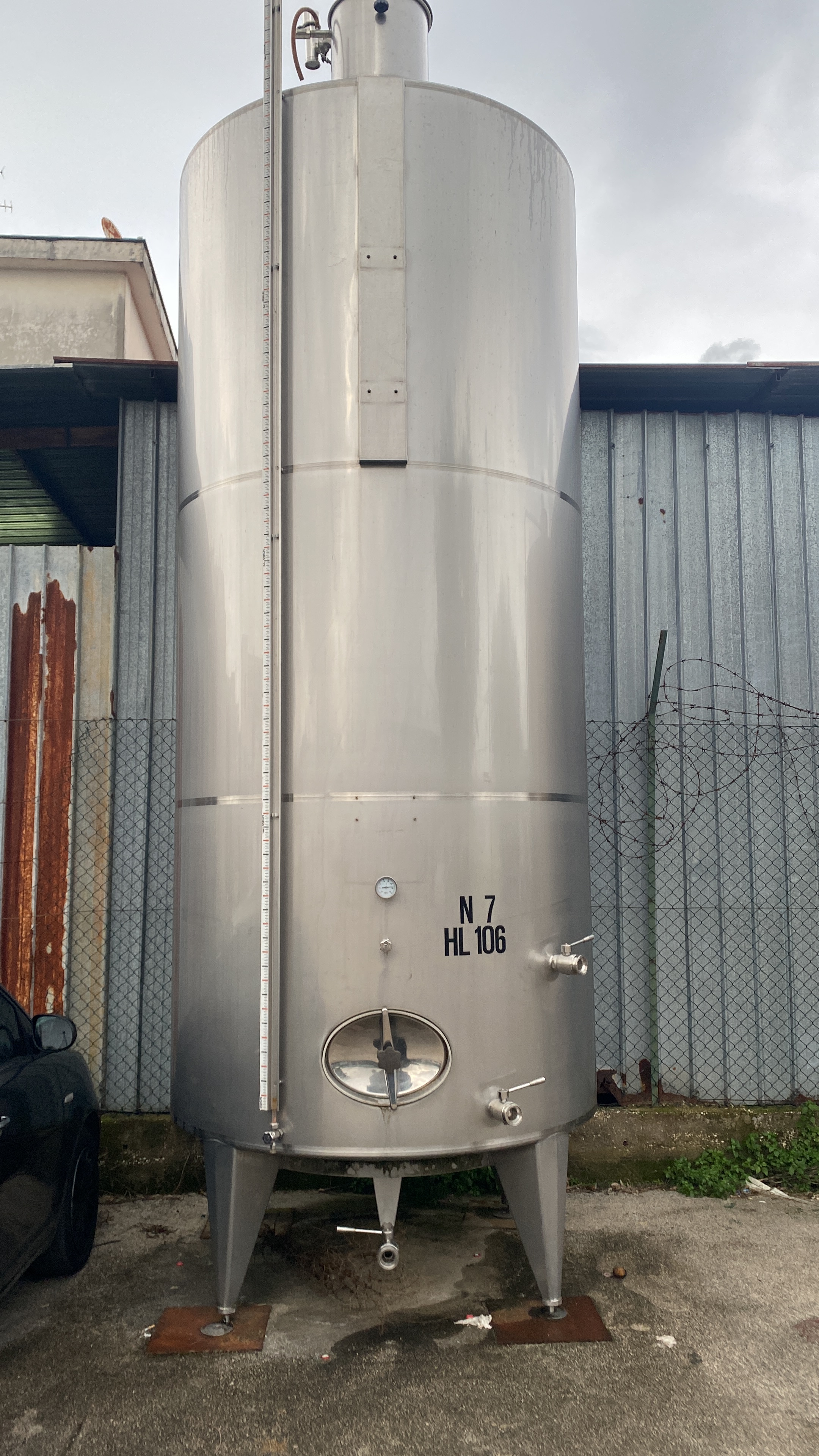 serbatoi in acciaio inox hl 100  in vendita - foto 3