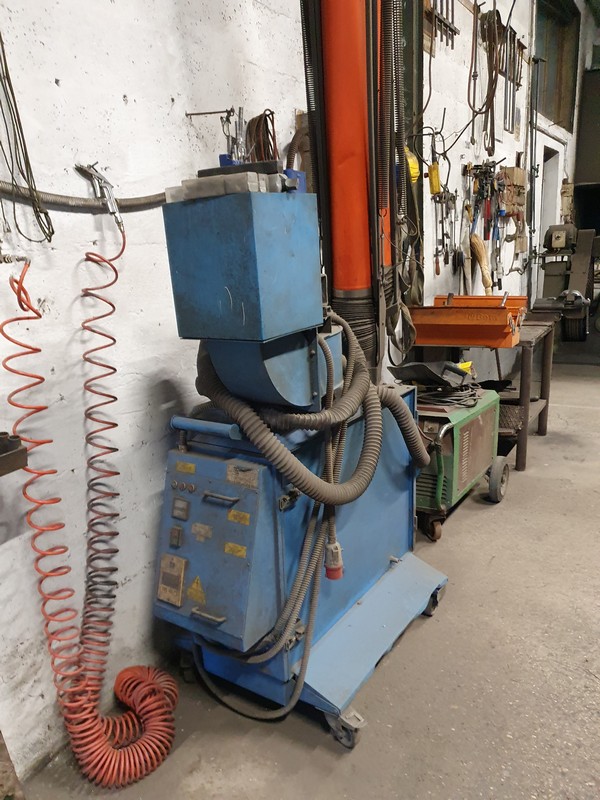 ASPIRATORE DI FUMI CARRELLATO FILTRAZIONE MOD.EF 150 in vendita - foto 1