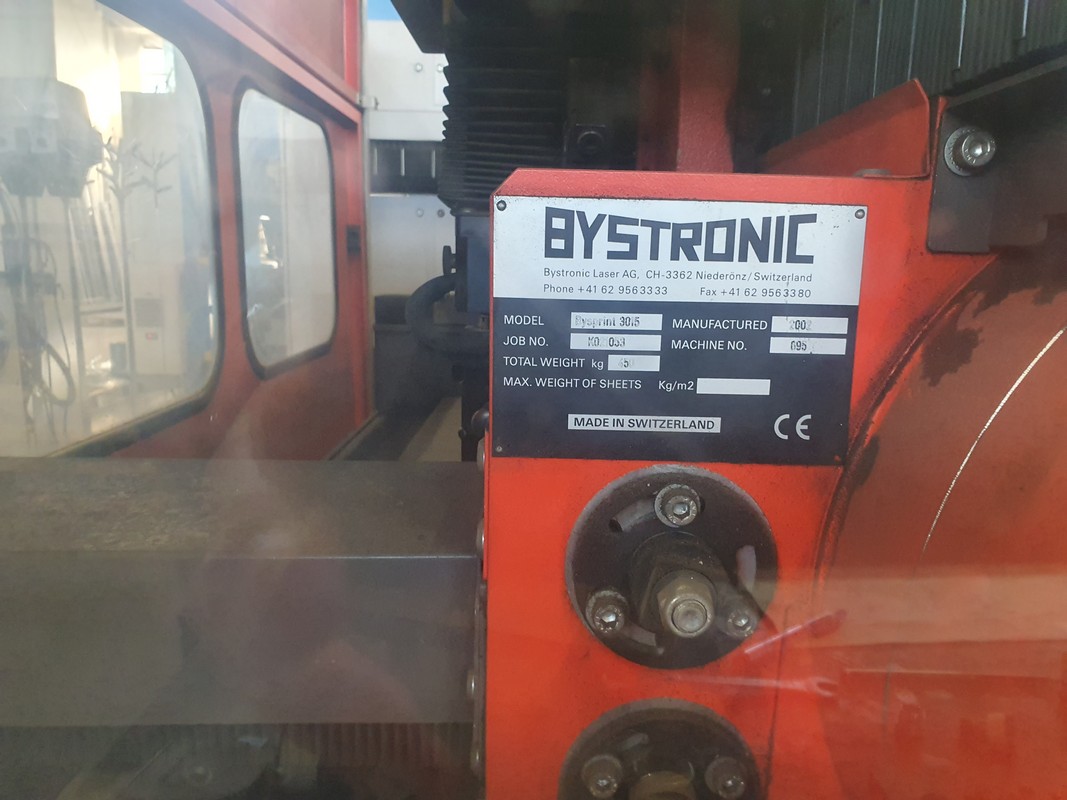 IMPIANTO DI TAGLIO LASER BYSTRONIC BYSPRINT 3015 CO2 in vendita - foto 2