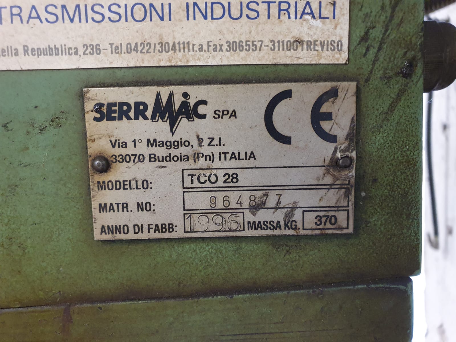 TRAPANO A COLONNA SERRMAC MOD. TCO 28 PGM in vendita - foto 4