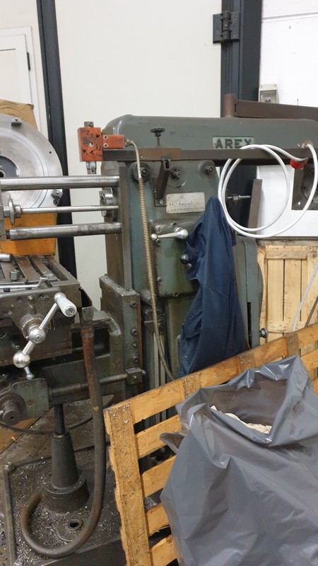 FRESATRICE UNIVERSALE AREX COMPLETA DI TESTA E DIVISORE in vendita - foto 4