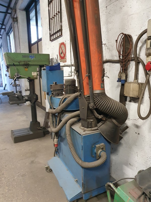 ASPIRATORE DI FUMI CARRELLATO FILTRAZIONE MOD.EF 150 in vendita - foto 2