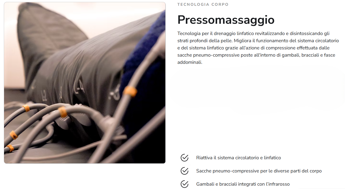 Pressomassaggio HIN TIME 3 in 1 Professionale in vendita - foto 3