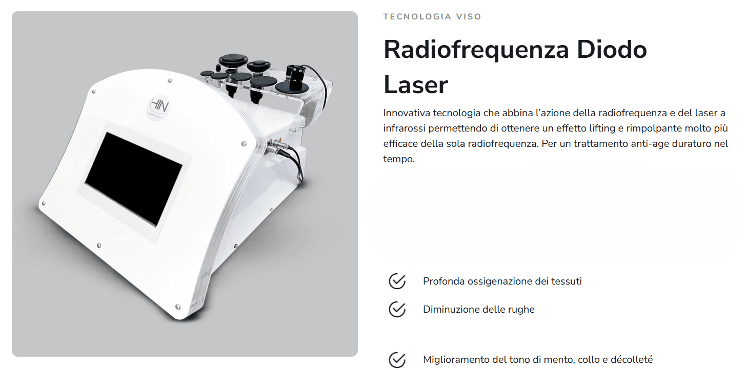 HIN E400 Radiofrequenza Diodo Laser in vendita - foto 3