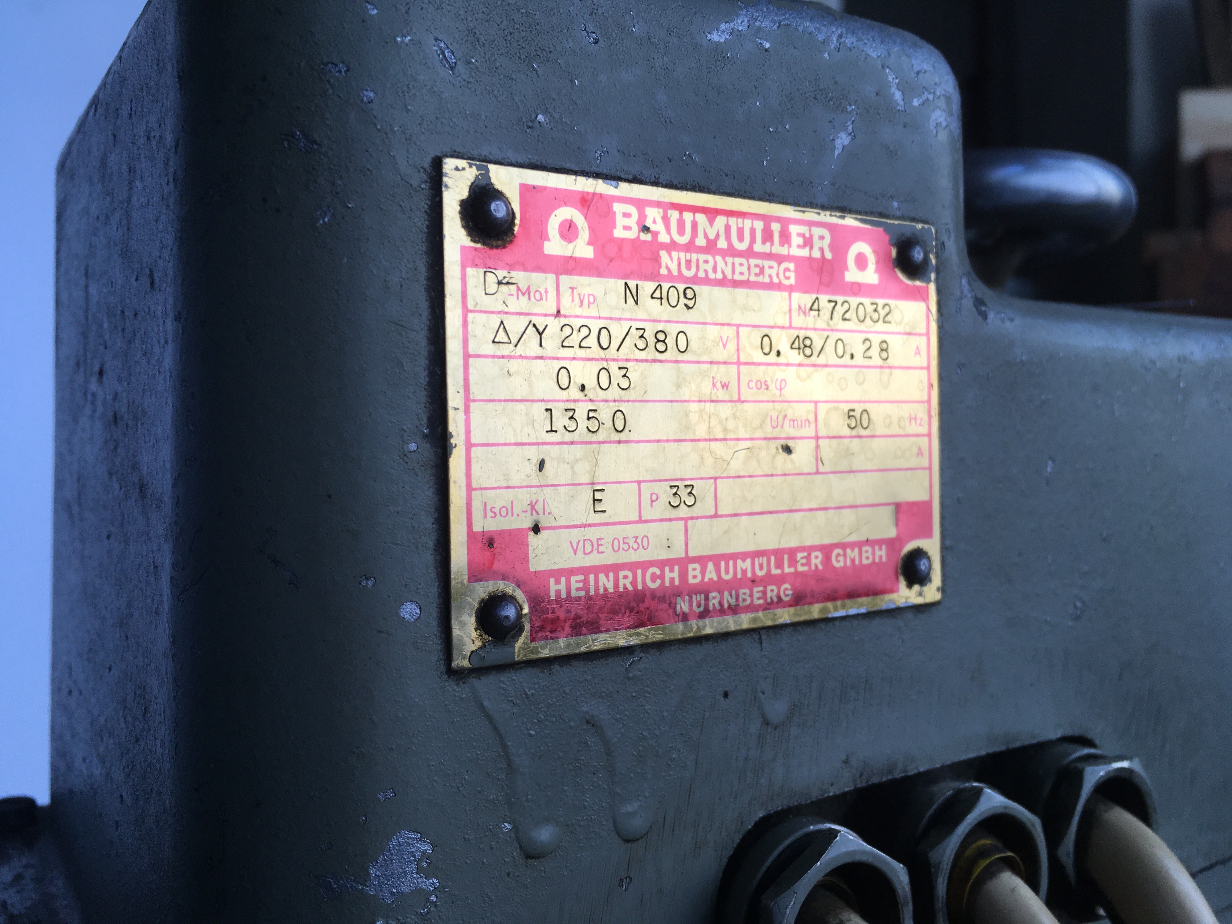 Motore Baumuller Trifase 15KW in vendita - foto 4