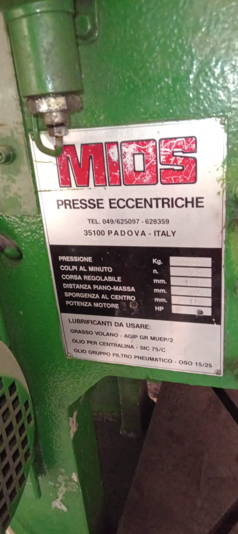 Pressa eccentrica 10T in vendita - foto 2
