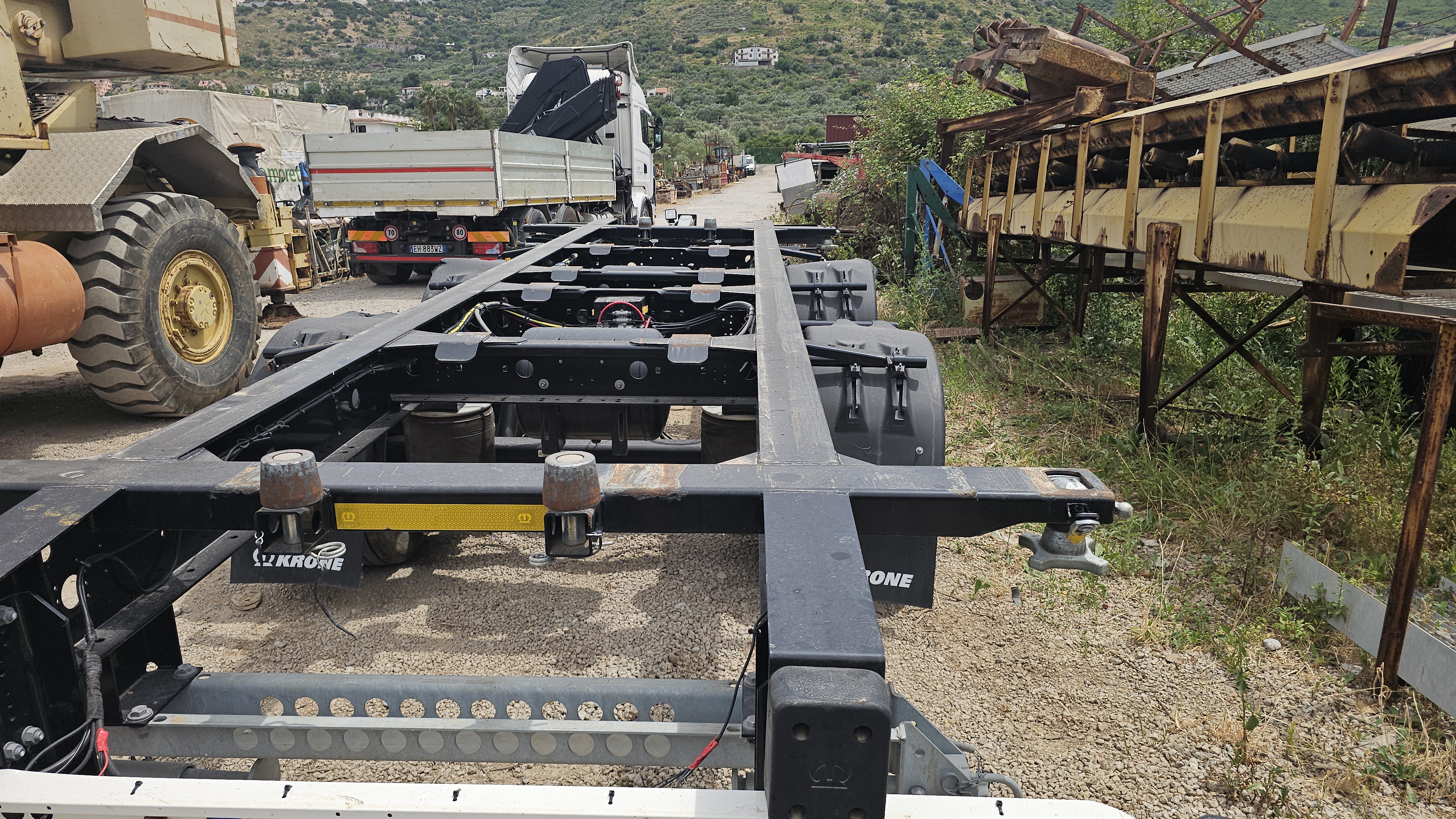 rimorchio KRONE per trasporto container/casse mobili in vendita - foto 7