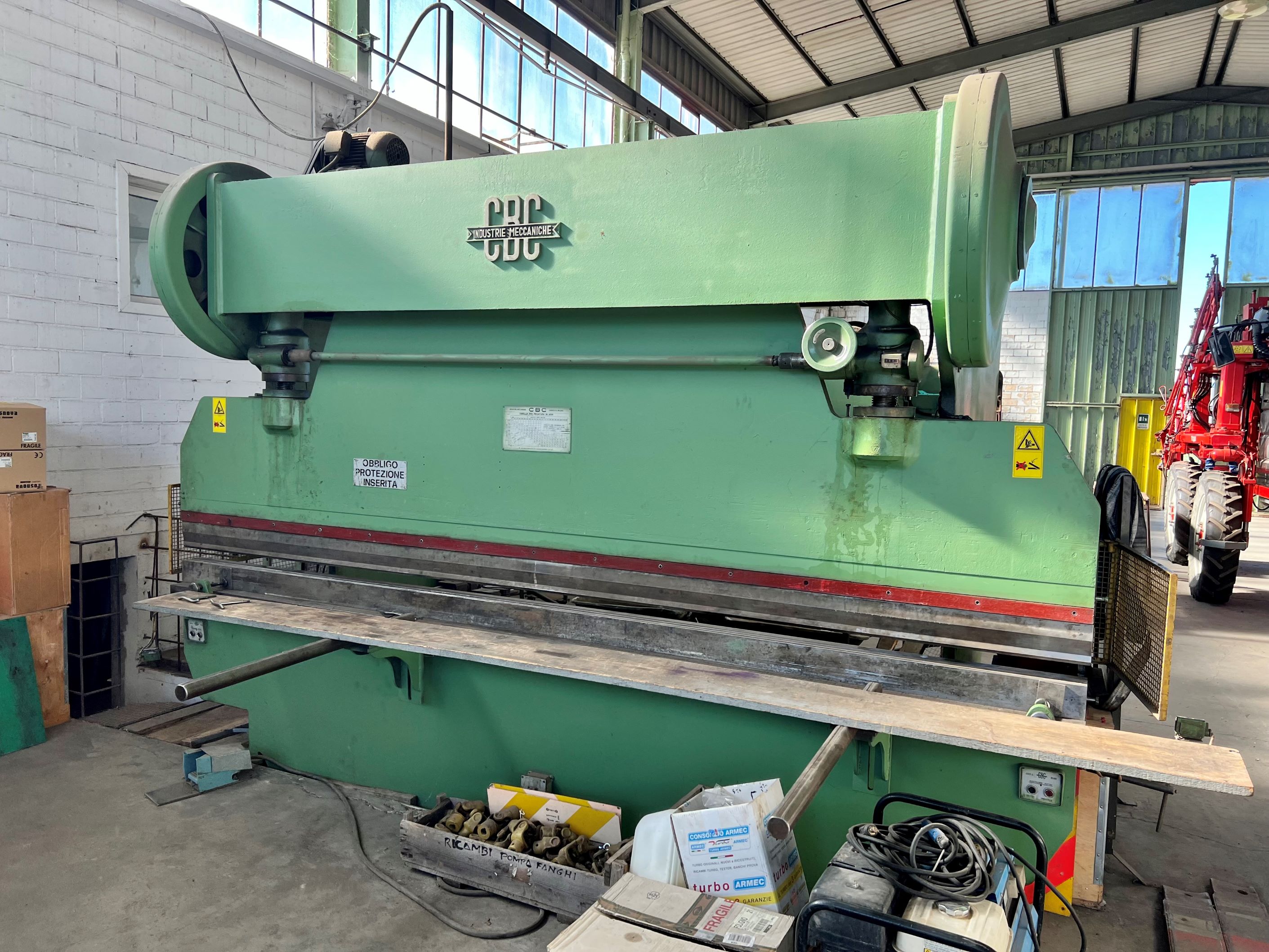 PRESSA PIEGATRICE MECC. "CBC" MOD. 4000X150 TON in vendita - foto 1