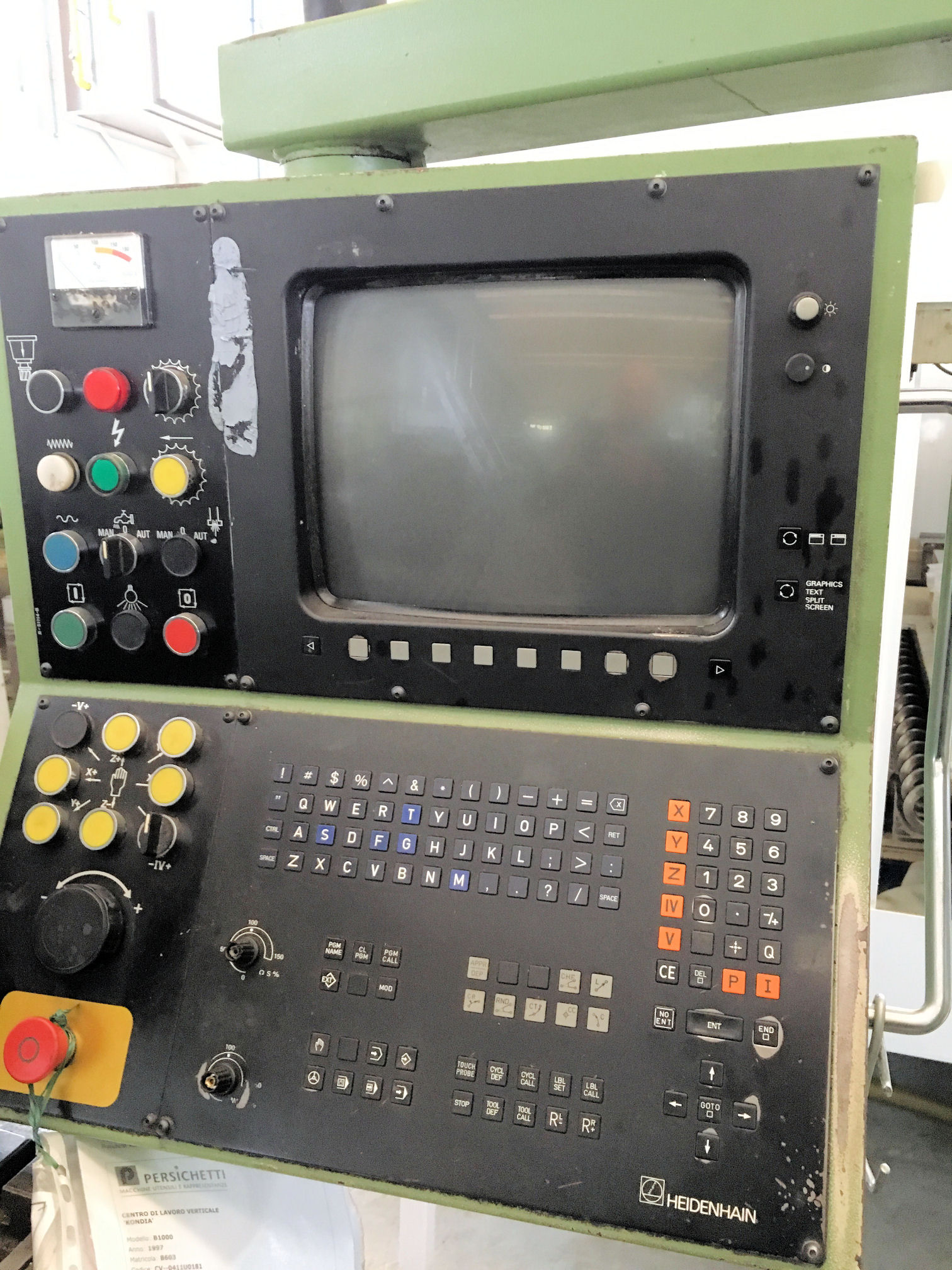 CENTRO DI LAVORO VERT. "KONDIA" MOD. B 1000 in vendita - foto 6