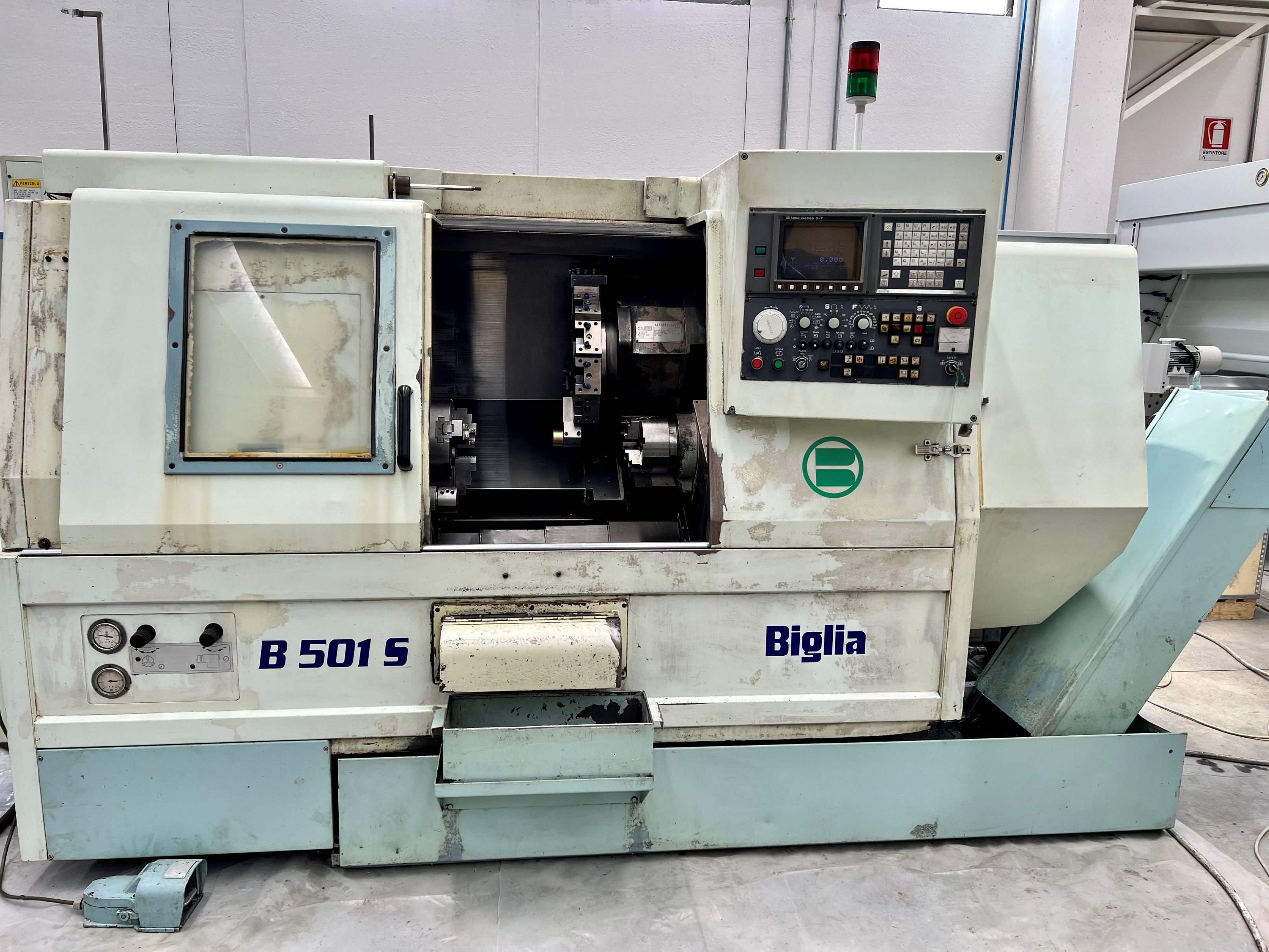 TORNIO CNC "BIGLIA" MOD. B501S in vendita - foto 1