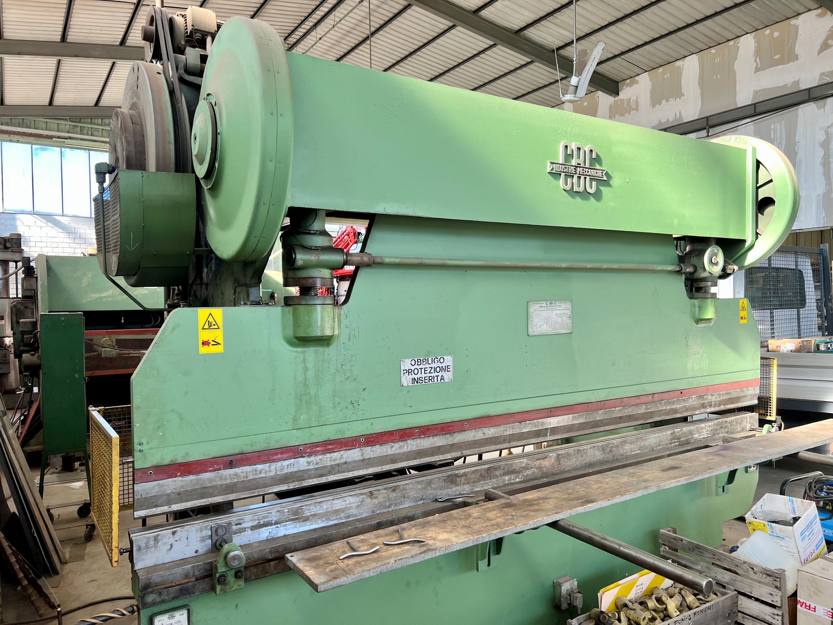 PRESSA PIEGATRICE MECC. "CBC" MOD. 4000X150 TON in vendita - foto 3