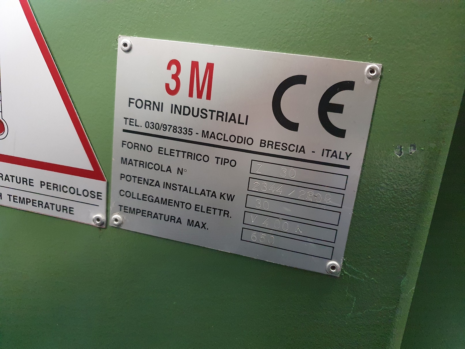  Italpresse IPZ 30 con forno 3m Z30 in vendita - foto 2