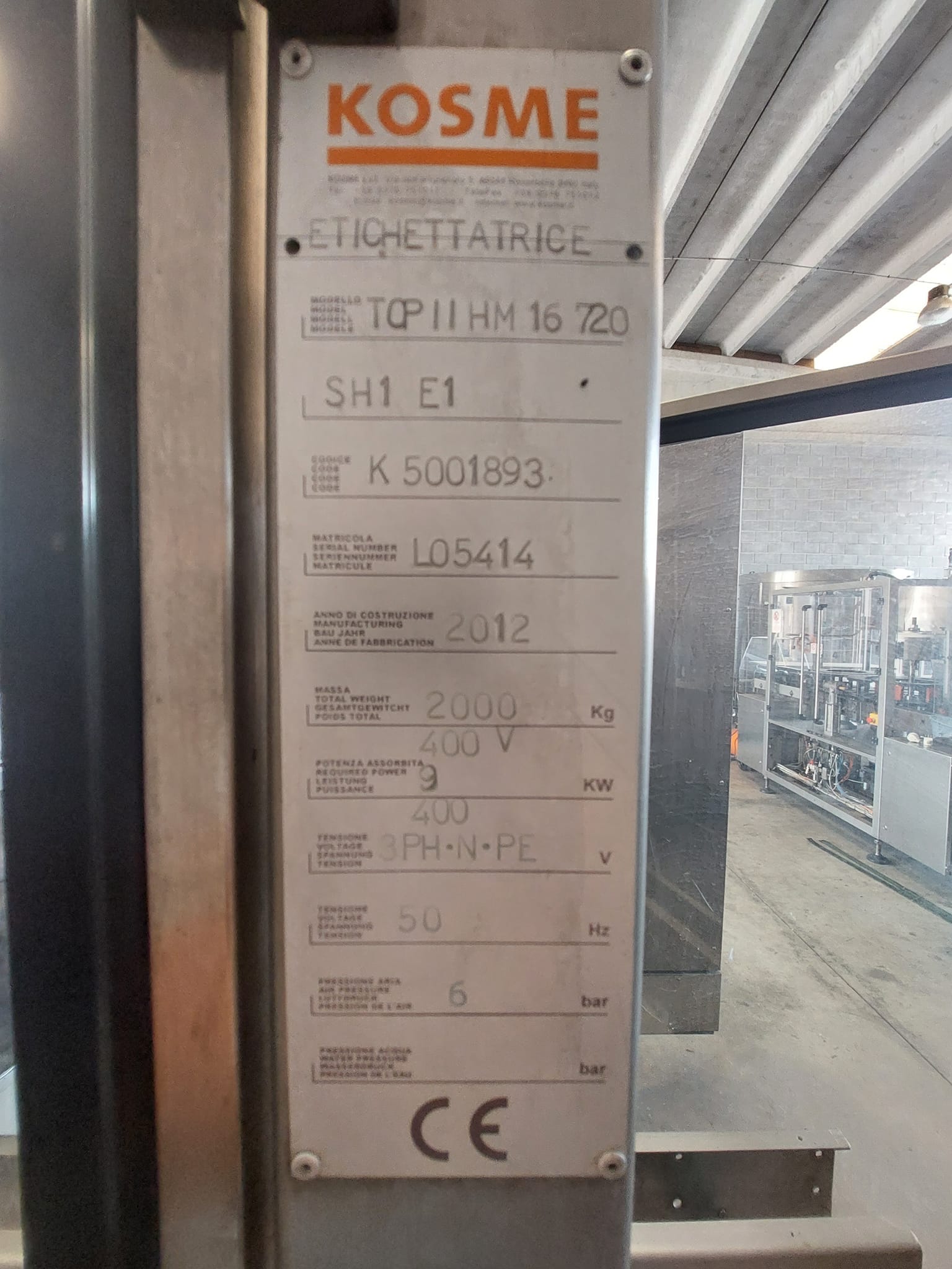 etichettatrice hot melt in vendita - foto 11