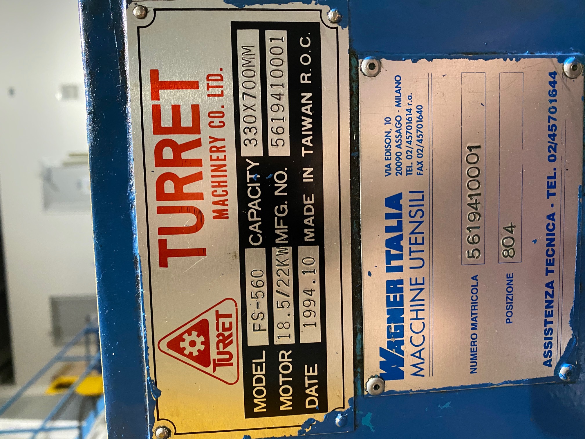 Tornio CNC 2 assi corsa 400x560 in vendita - foto 4
