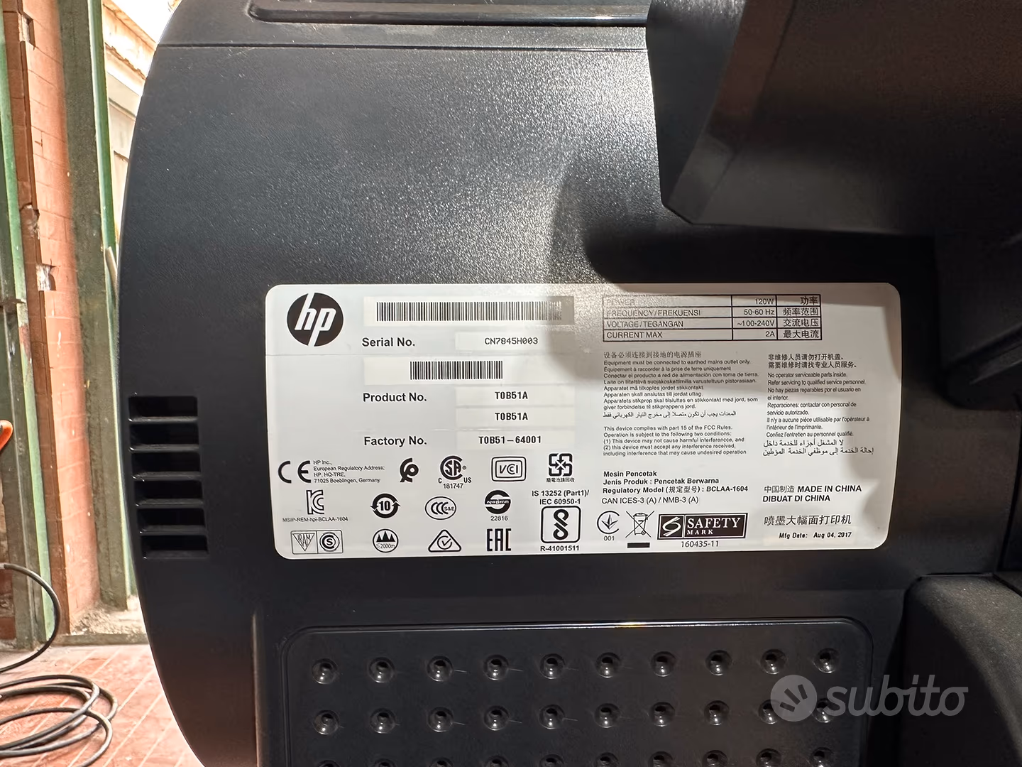 PLOTTER HP DESIGNJET Z5600 in vendita - foto 4