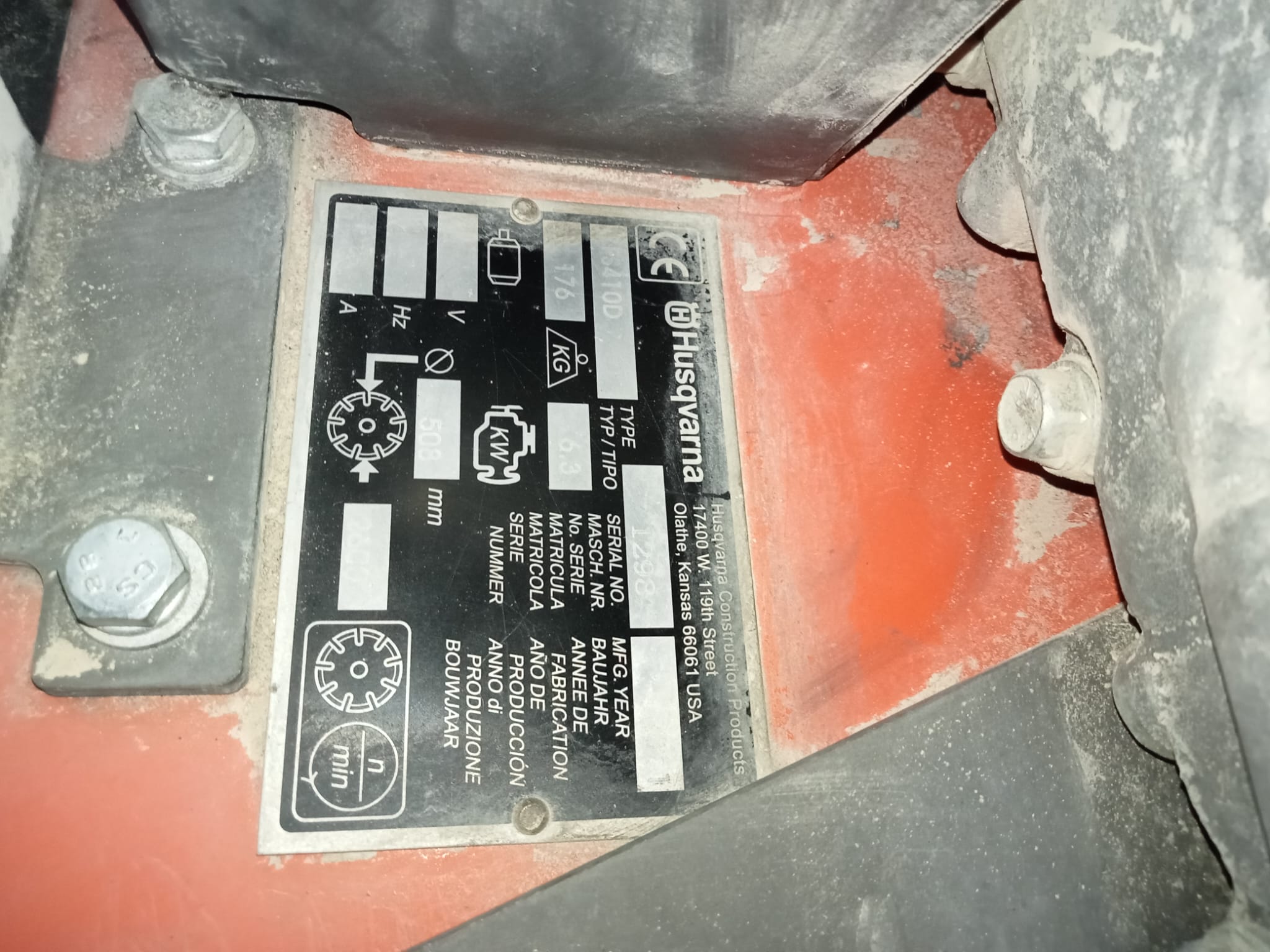 Tagliasfalto HUSQVARNA FS 410d  in vendita - foto 8