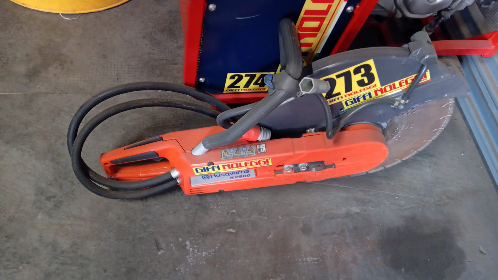 Moto troncatrice HUSQVARNA K2500 in vendita - foto 1