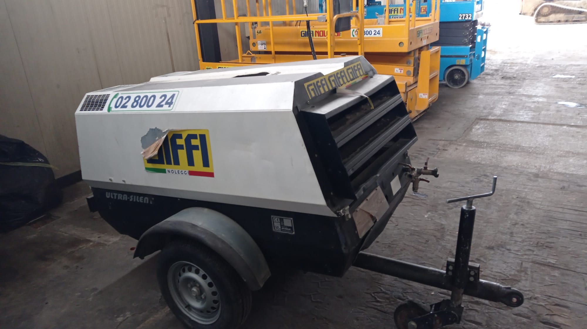 Motocompressore ROTAIR MDV 53K  5200 lt in vendita - foto 6