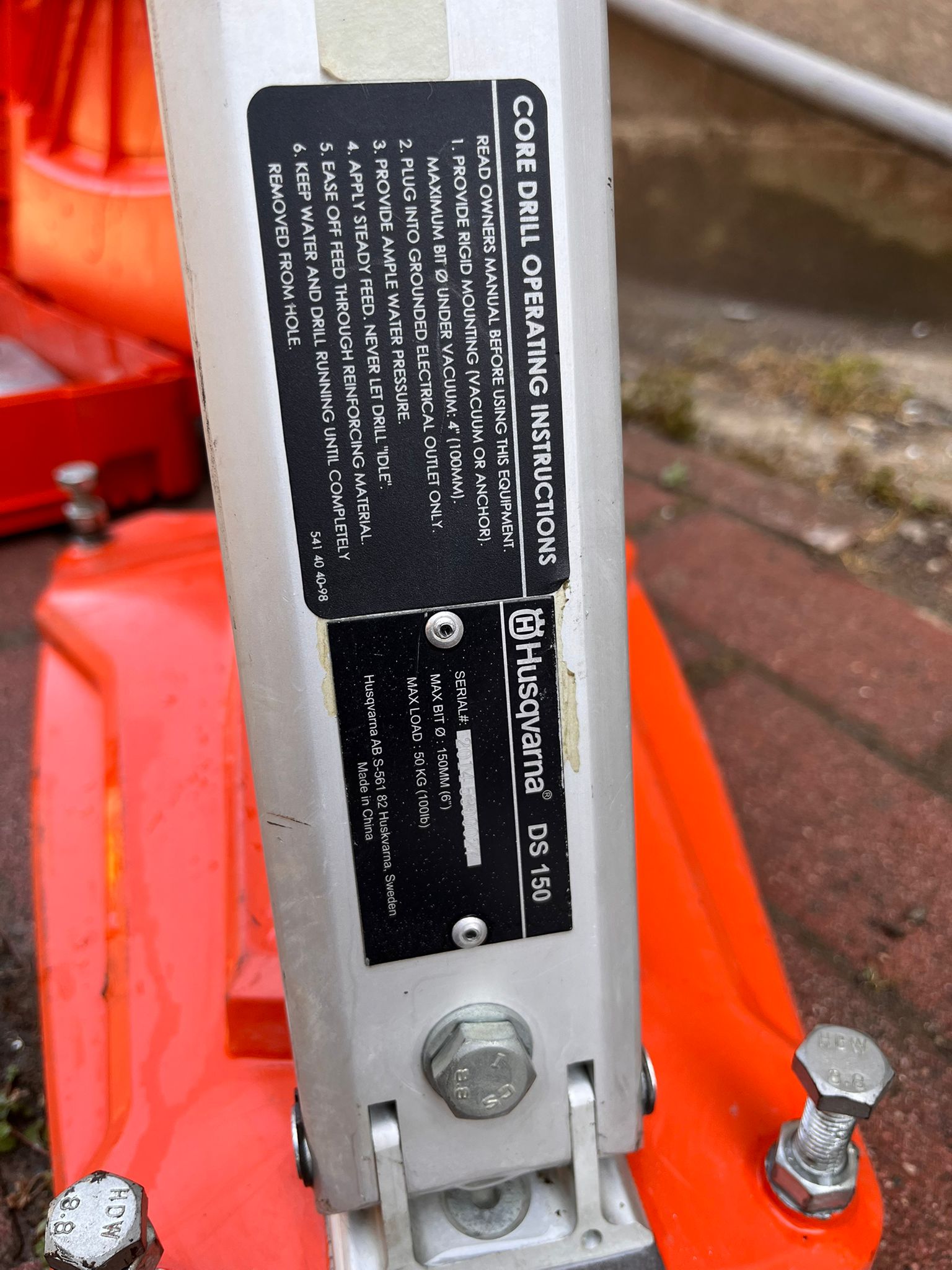 Carotatrice elettrica HUSQVARNA DM320  in vendita - foto 10