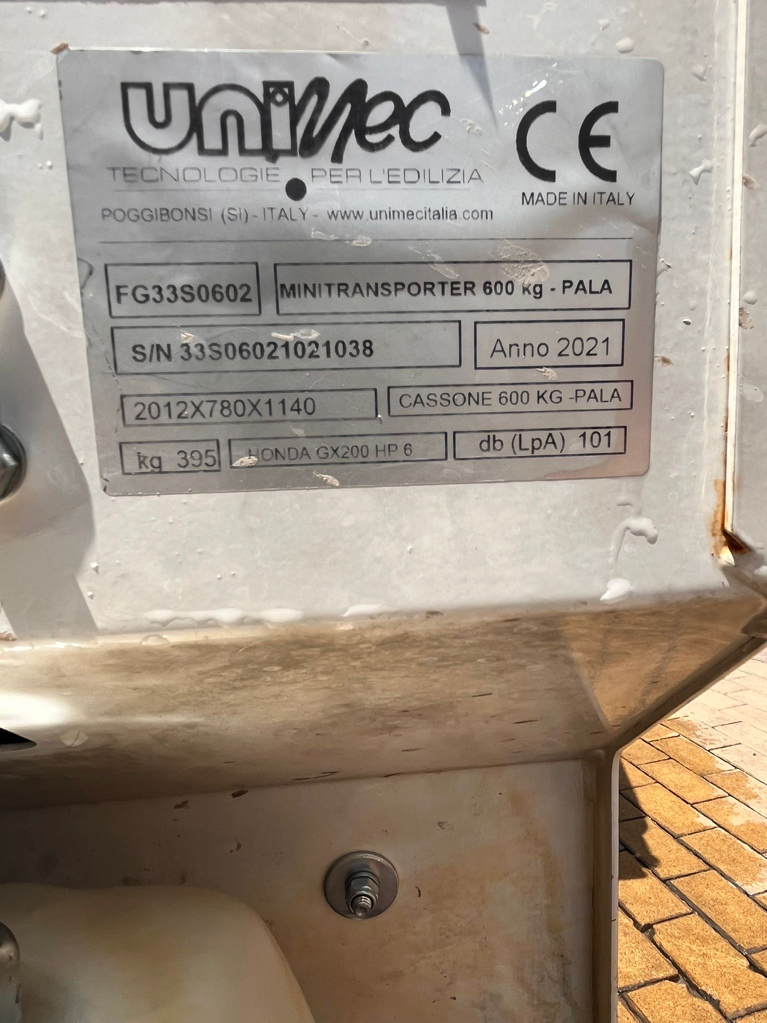 Motocarriola UNIMEC, FG3306 - Anno 2021 in vendita - foto 8