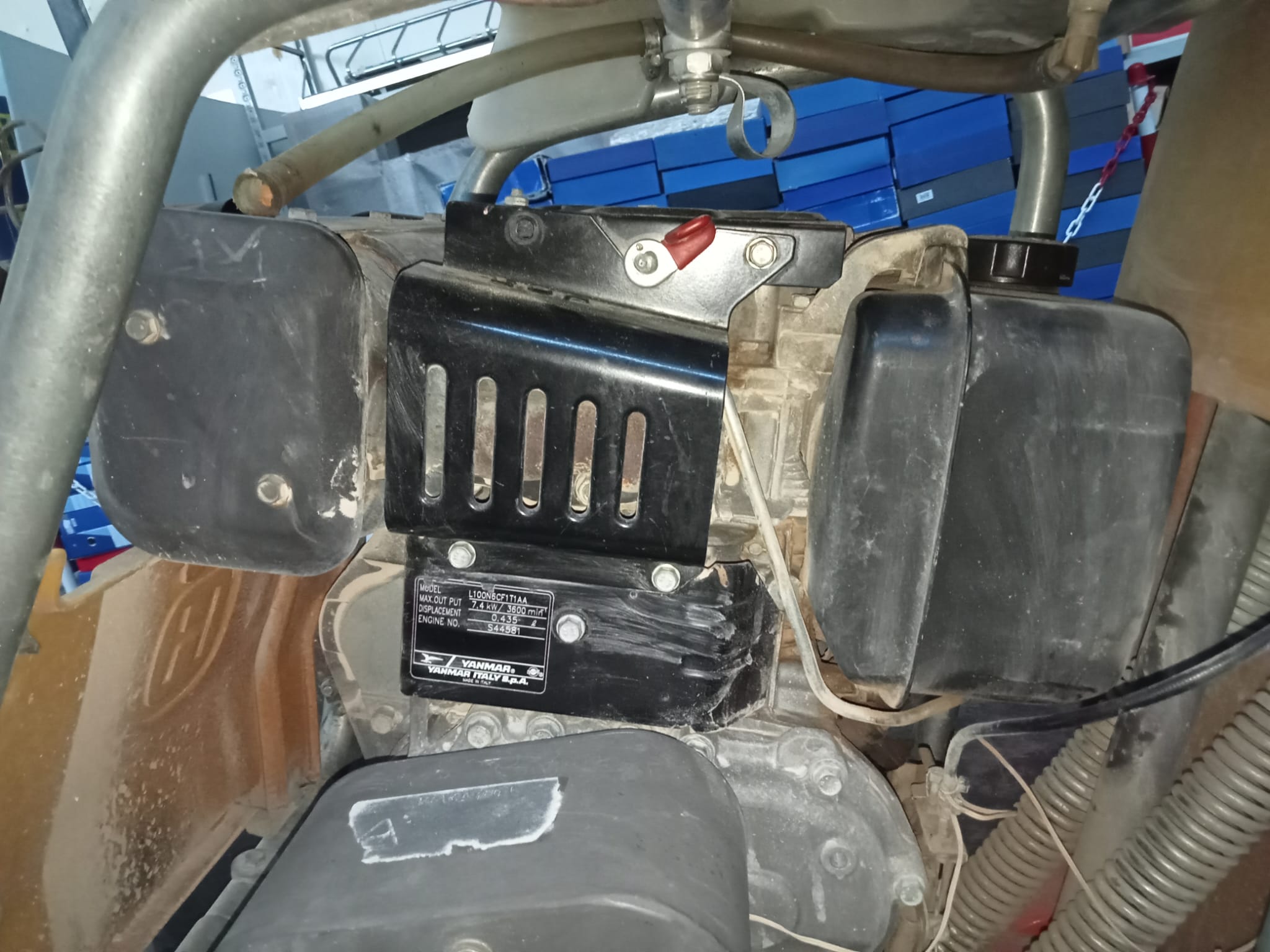 Tagliasfalto HUSQVARNA FS 410d  in vendita - foto 9