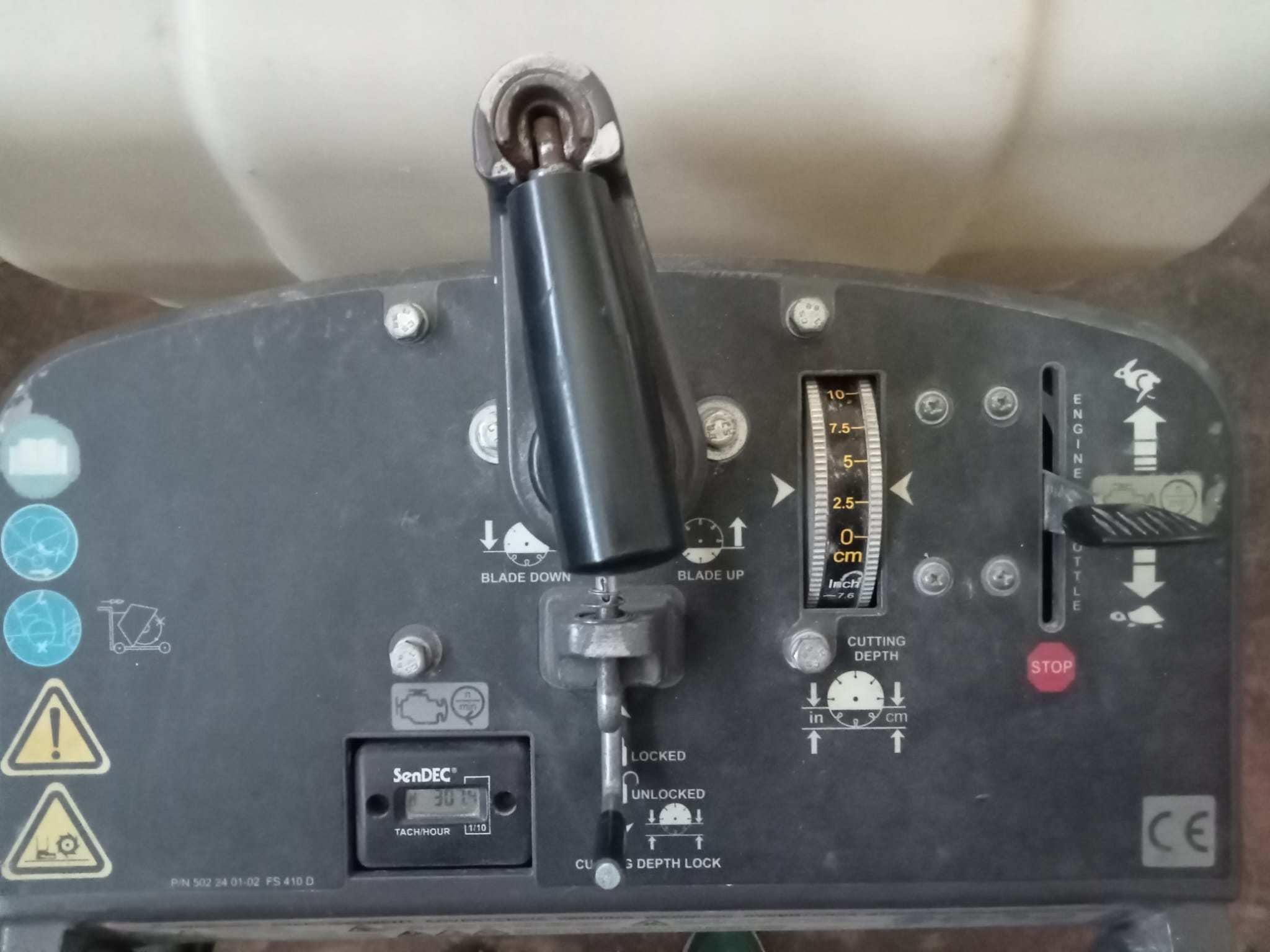 Tagliasfalto HUSQVARNA FS 410d  in vendita - foto 6