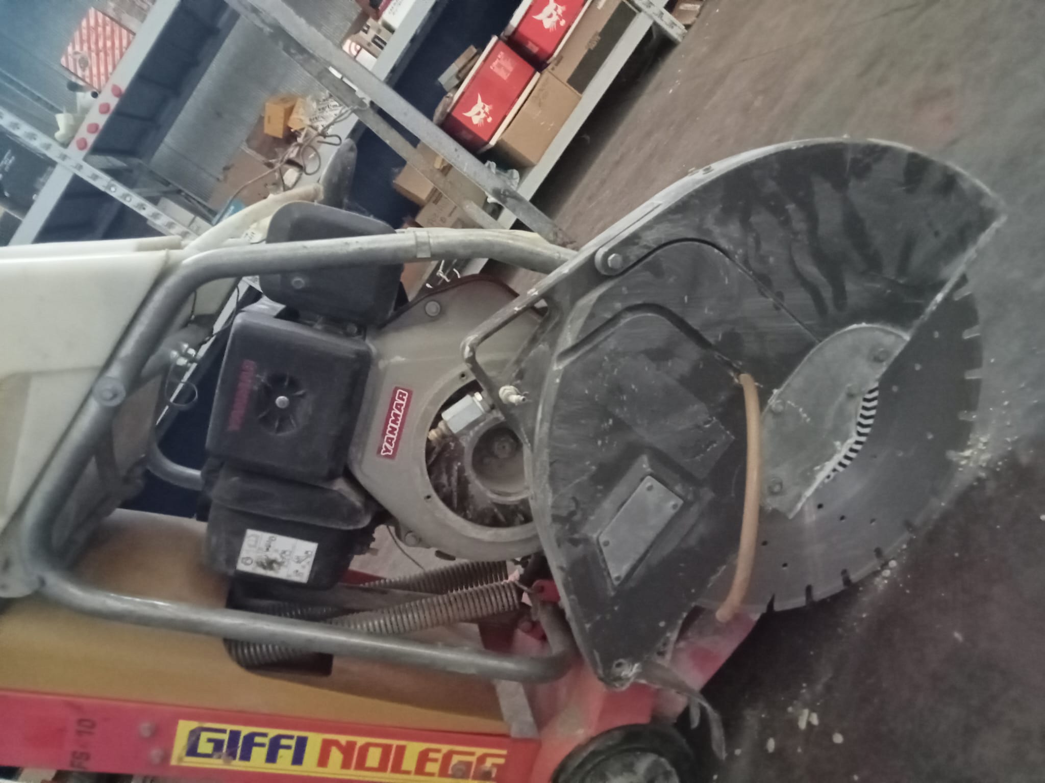 Tagliasfalto HUSQVARNA FS 410d  in vendita - foto 11